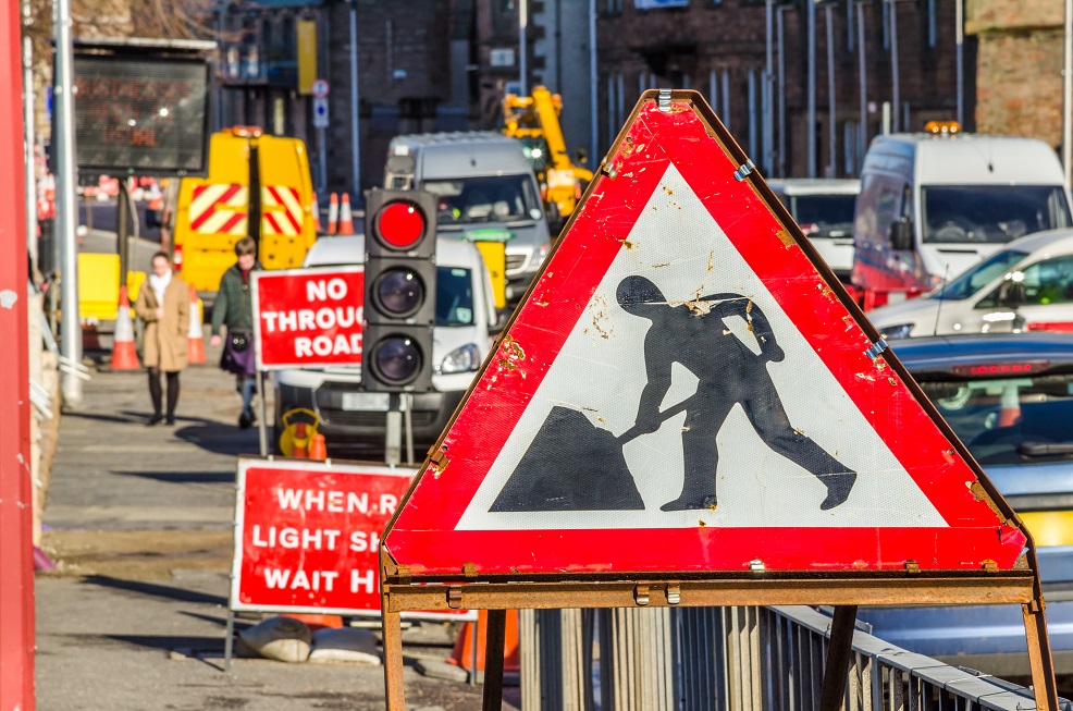 Roadworks Are Being Cleared In Anticipation Of Christmas Traffic